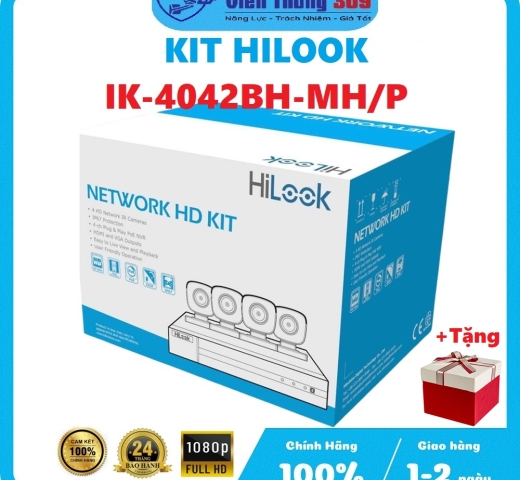 Bộ KIT camera IP HILOOK IK-4042BH-MH/P 