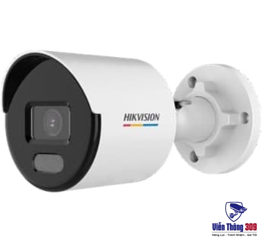 Bộ camera giám sát IP POE Hikvision 4 kênh Full HD 1080P có màu ban đêm tích hợp mic thu âm