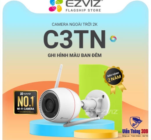 Camera IP Wifi EZVIZ C3TN 1080P Color
