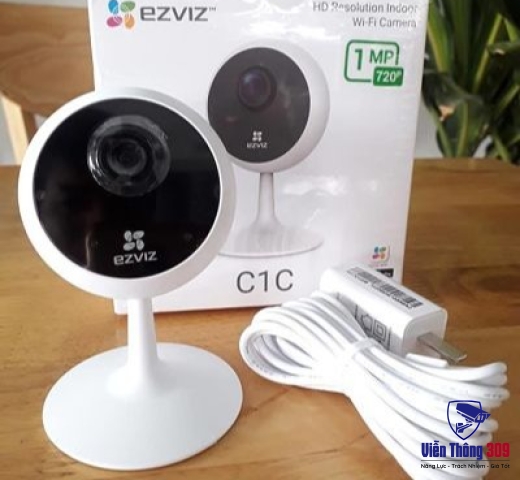 Camera IP hồng ngoại không dây 1.0 Megapixel - EZVIZ C1C 720P
